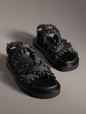 INTENTIONALLY BLANK Black Sandals